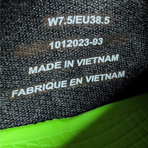 Oofos OOmg Sport Womens 7.5 Shoes Slip On Black Comfort Recovery Gym Loafer Low - Picture 5 of 8